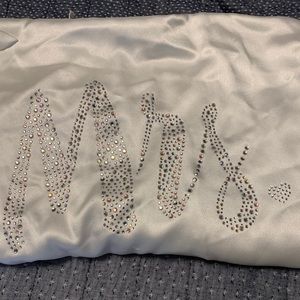 Mrs. “I do” collection robe